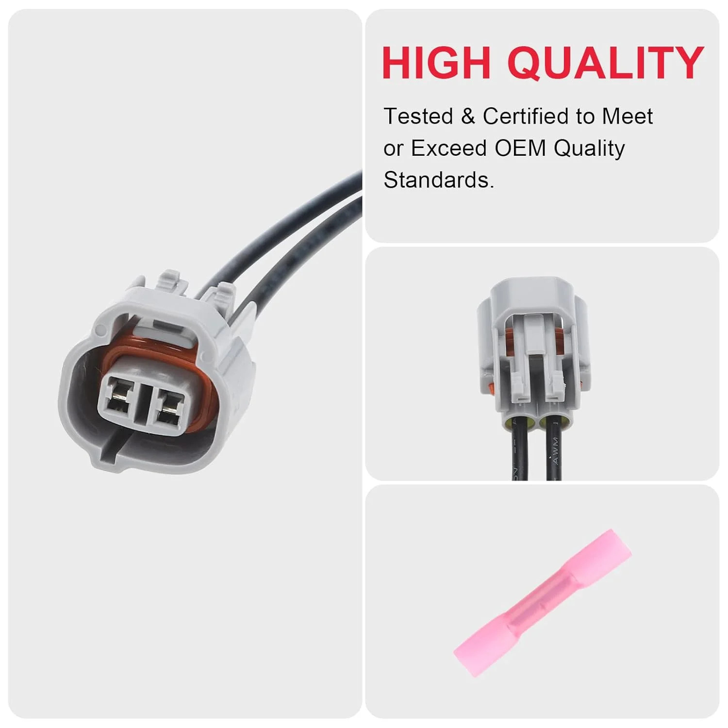 Side Marker Light Pigtail Connector Harness Compatible with Toyota Lexus Scion R