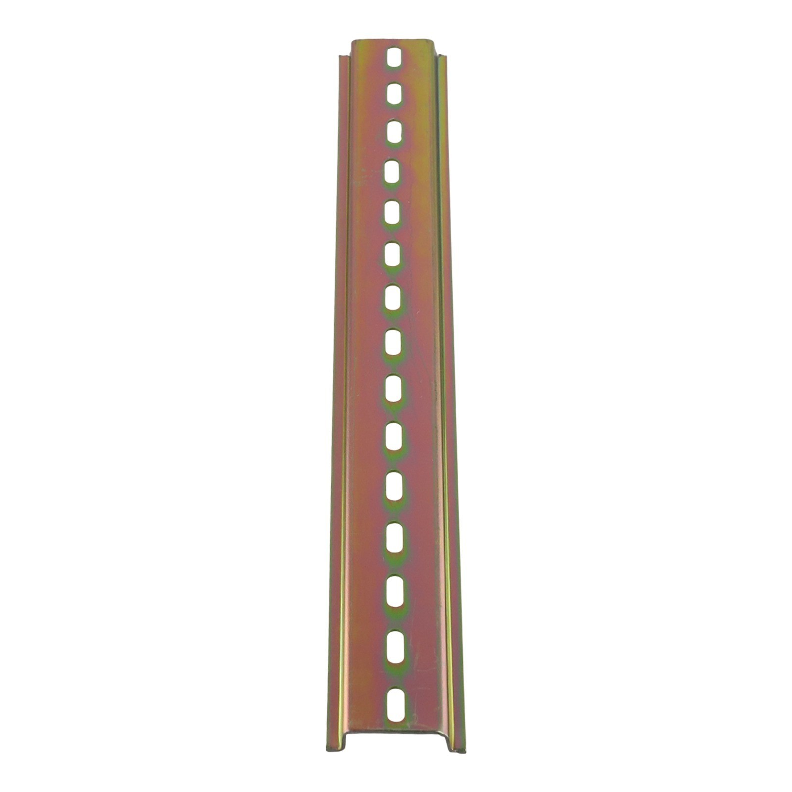 for 2 Pieces DIN Rail Slotted Aluminum 10cm-50cm Long 35mm Wide 7.5mm High