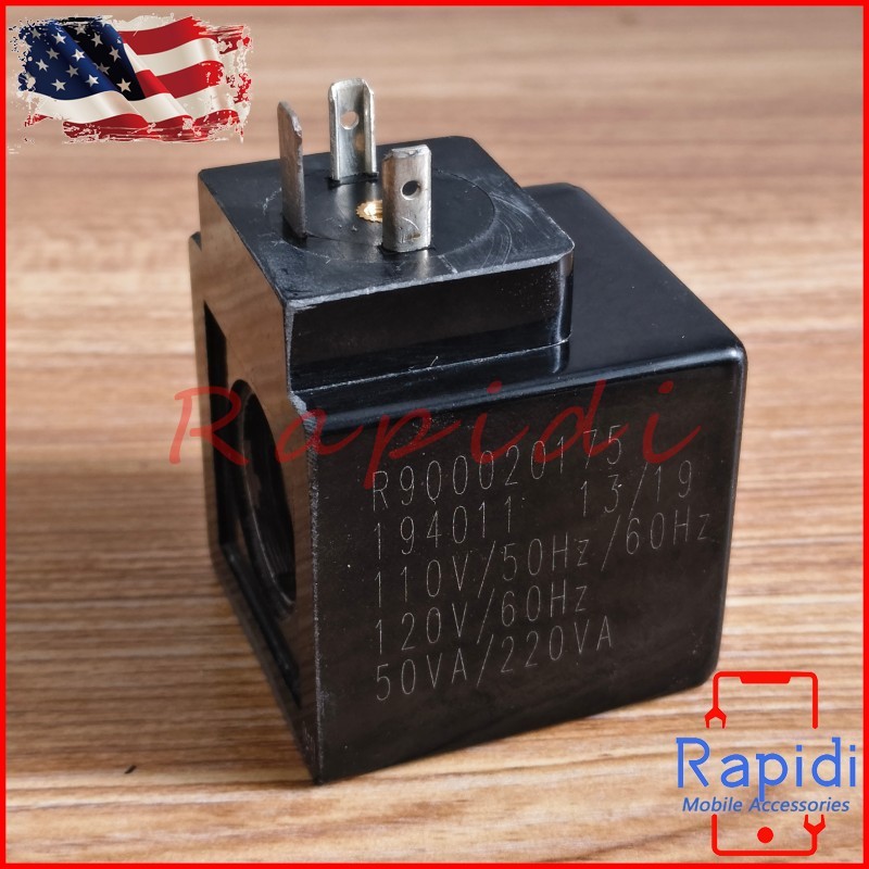 NEW Solenoid Valve Coil For Rexroth R900020175 110V/50HZ/60HZ 30-33W