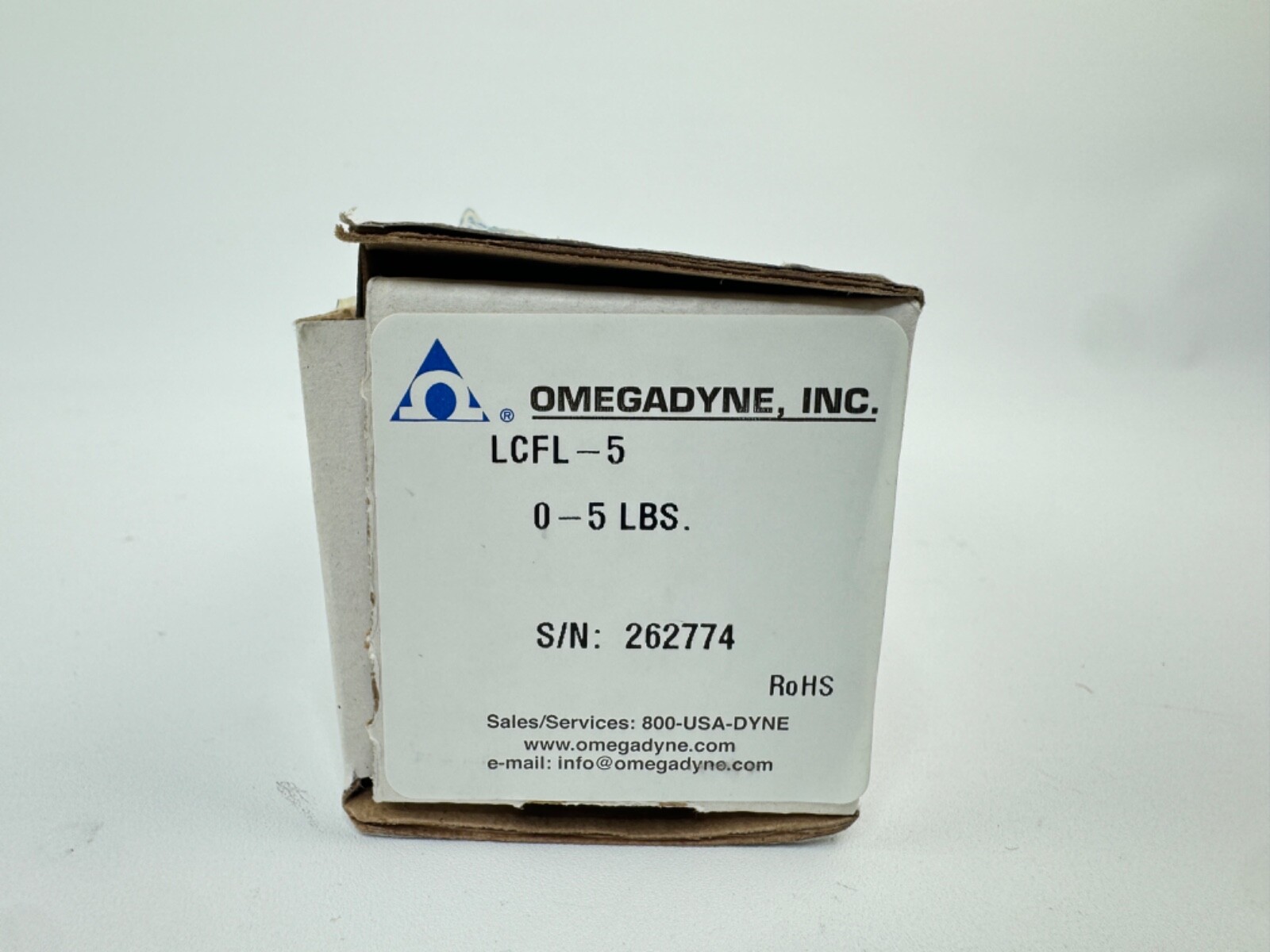 OMEGA ENGINEERING LCFL-5 0-5 LBS