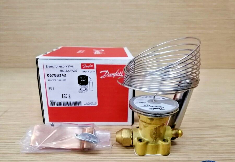 1Pc 067B3342 Danfoss Element for expansion valve, TES5, R404A/R507-Brand New