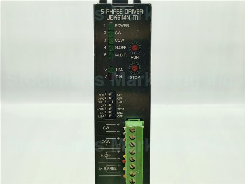 Super Vexta UDK5114N-M UDK5114NM 5-Phase Driver AC100V AC115V 4.8A 50/60Hz