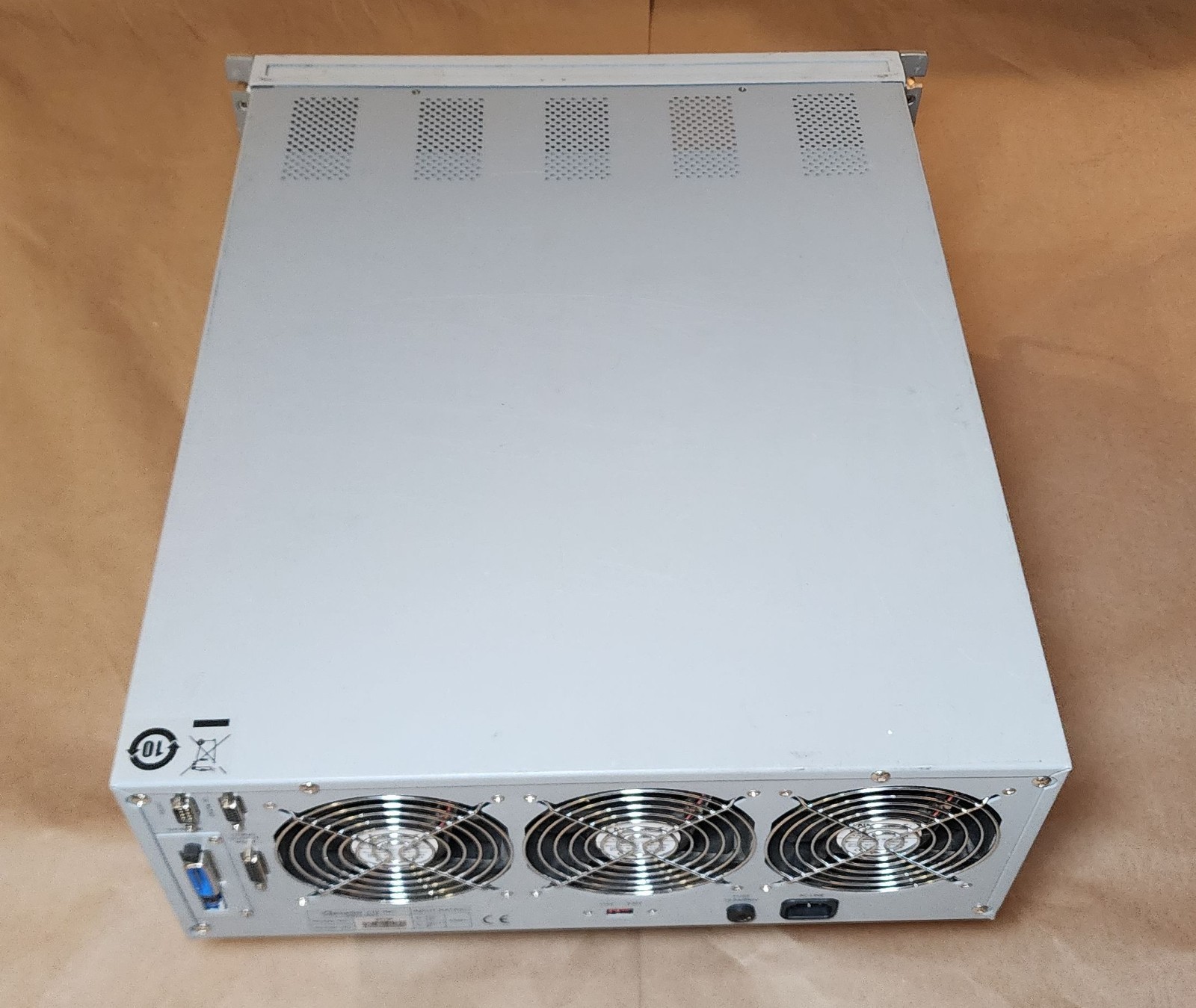Chroma 6314A DC Electronic Load 4-Slot Mainframe w programmable 63102A 63103A