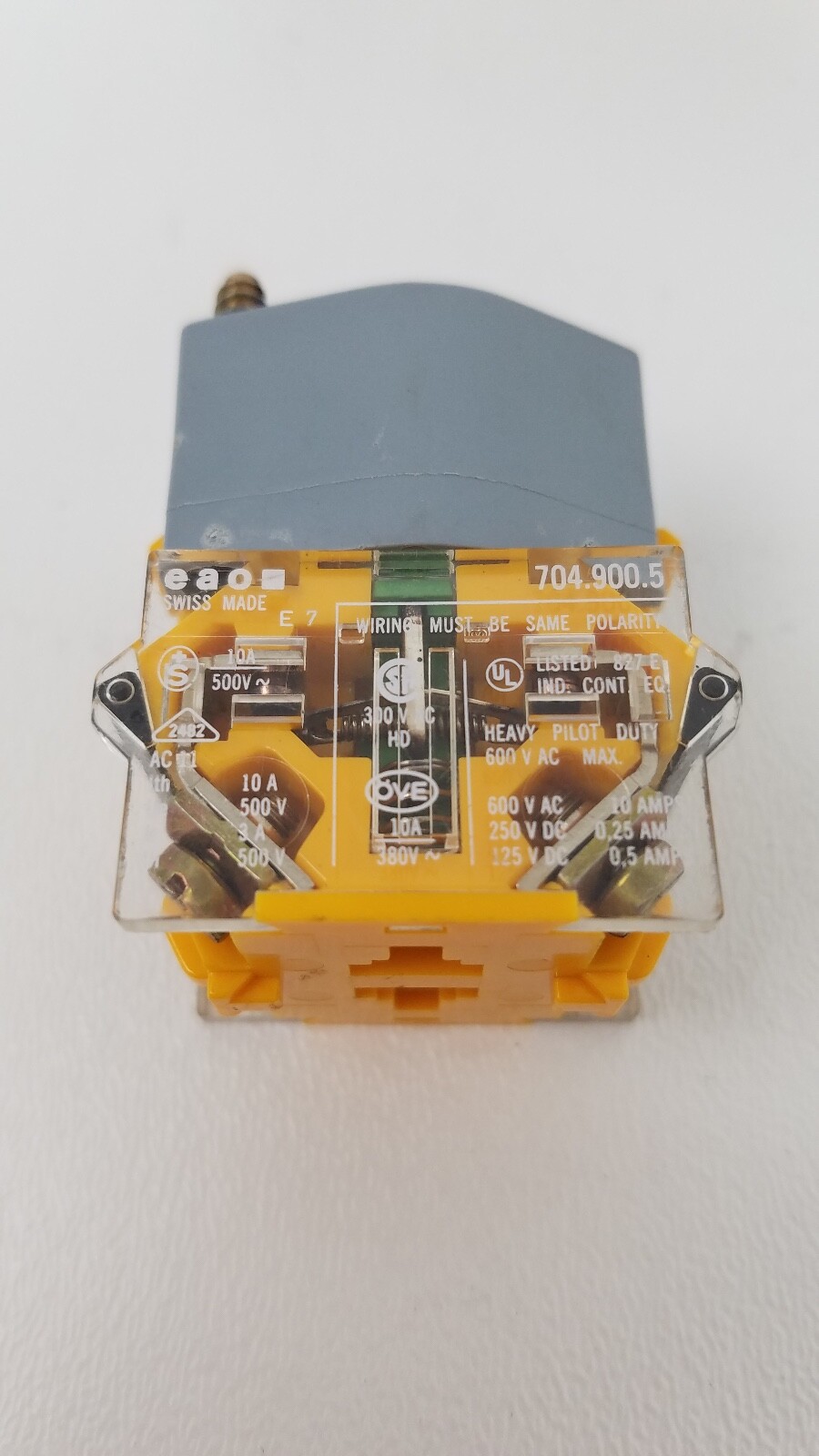 704.900.5 EOA Switch Contact Block *Next Day Option* (Lot of 4)