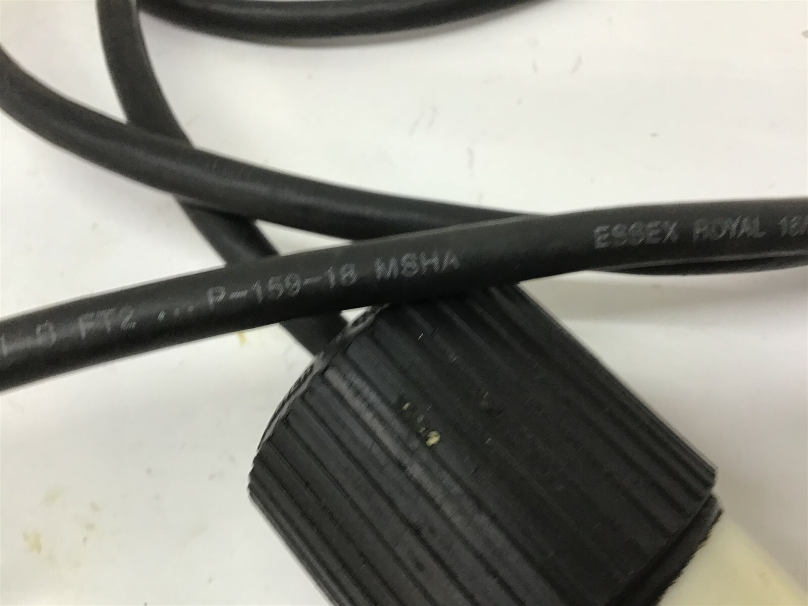 Essex P-159-18-MSHA 16/3 SJOW Male Hubbell Twist Lock