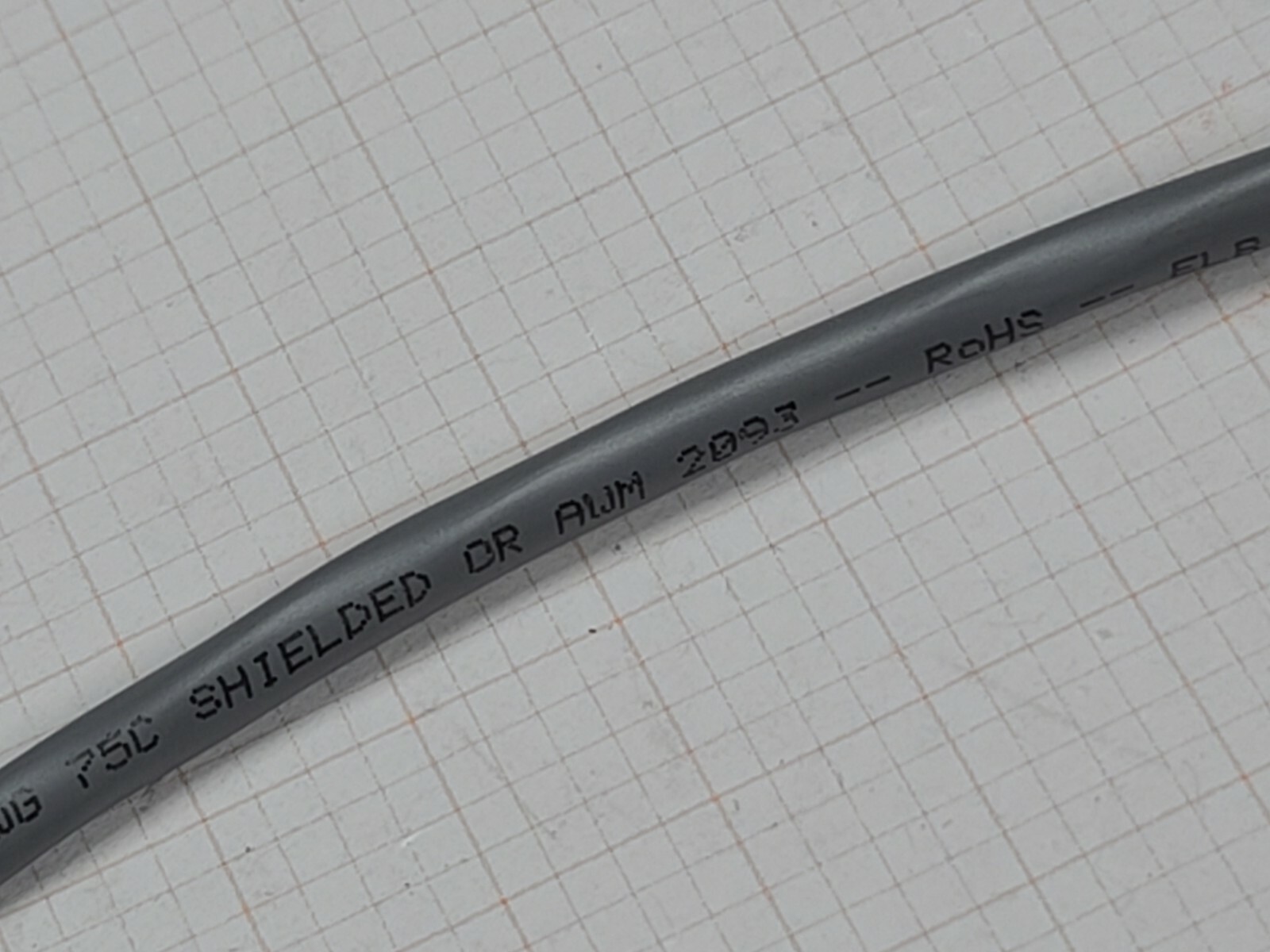 Quabbin 6145 20/3C Twisted Shielded Communication Cable = Belden 8772 Gray /50ft
