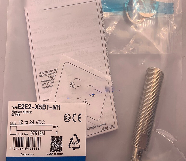 1PC New For Omron E2E2-X5B1-M1 Proximity Switch Sensor E2E2X5B1M1 12-24VDC