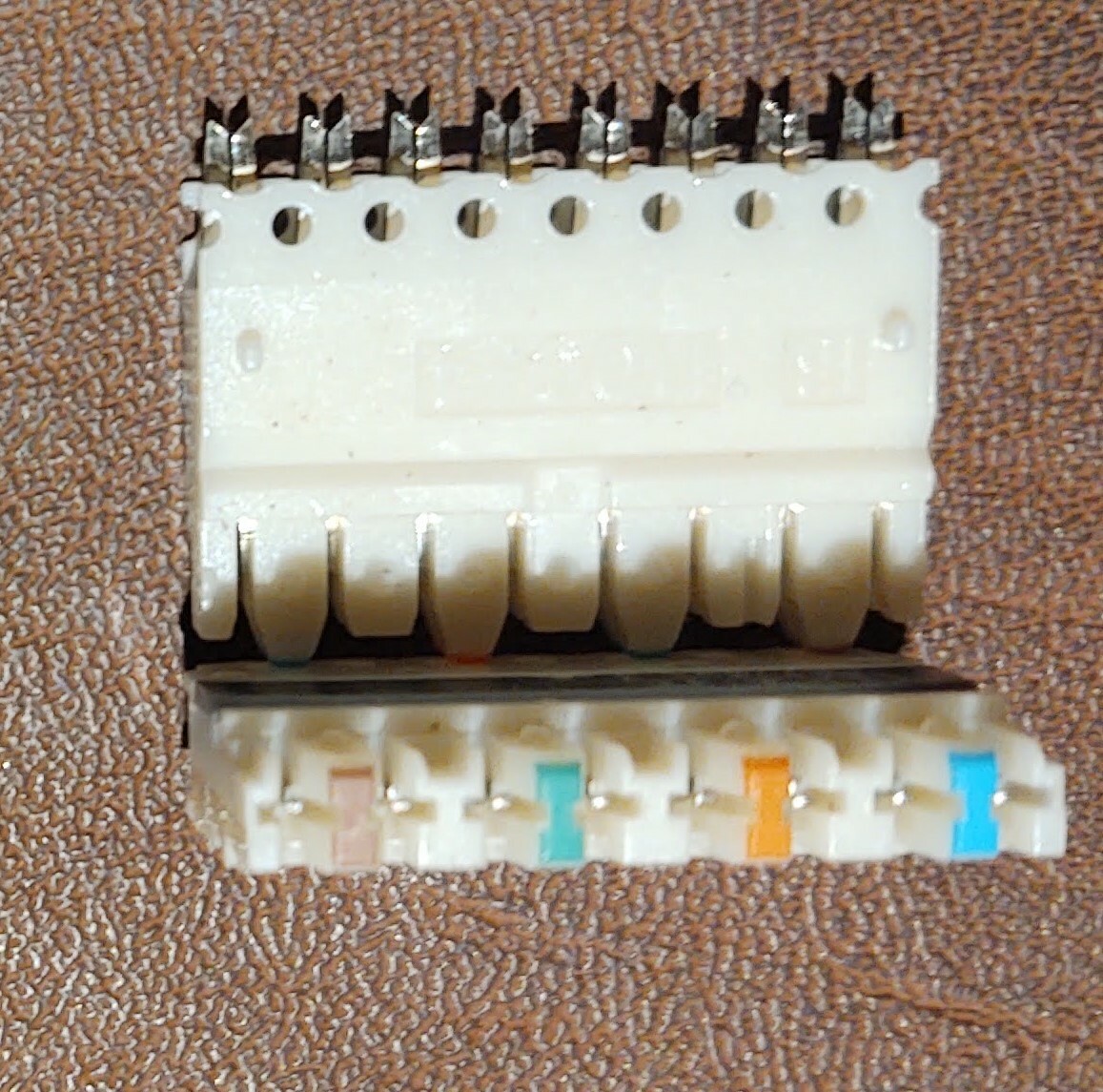 120 (12 Bags of 10) Lucent 103801247 Connector Block, 110C-4CB NEW! BONUS