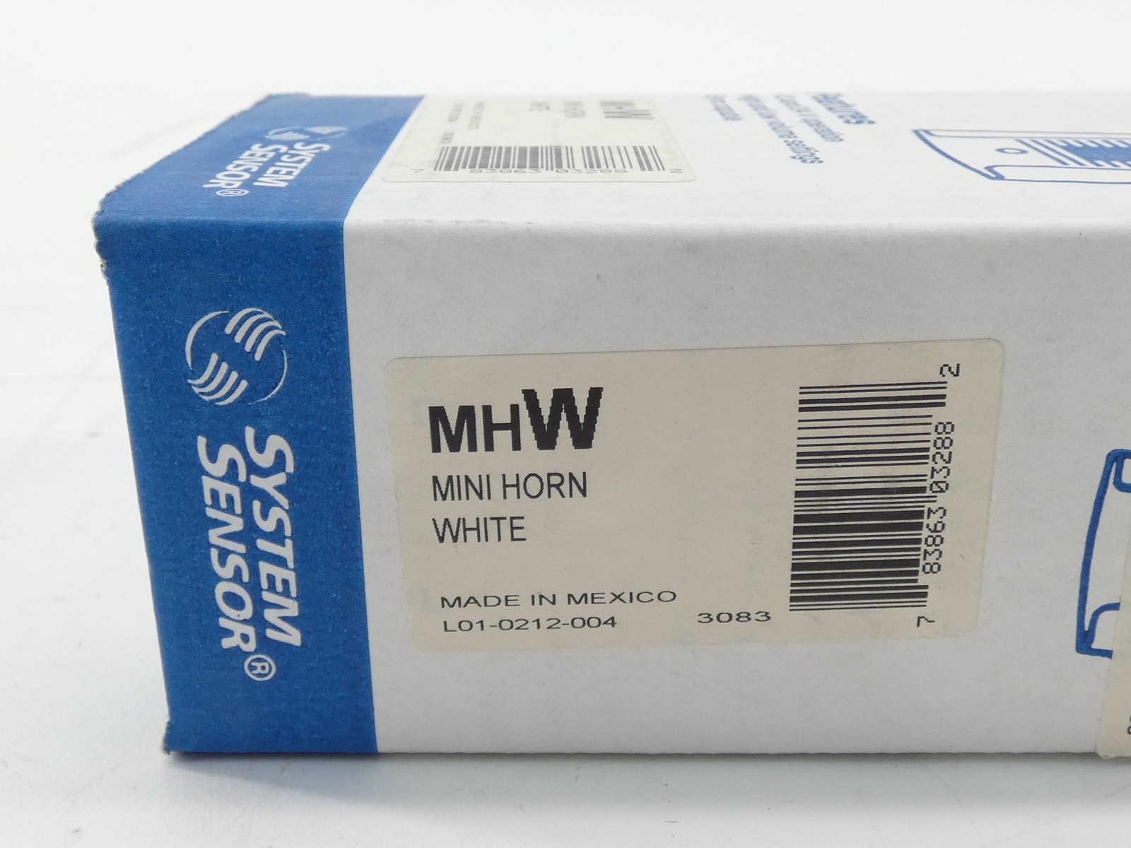 System Sensor MHW Wall Mount Mini Horn SpectrAlert Advance – NEW Surplus!