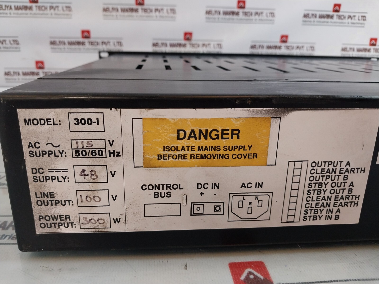 Gai-Tronics 300-I Elemec Plus Power Amplifier 50/60Hz