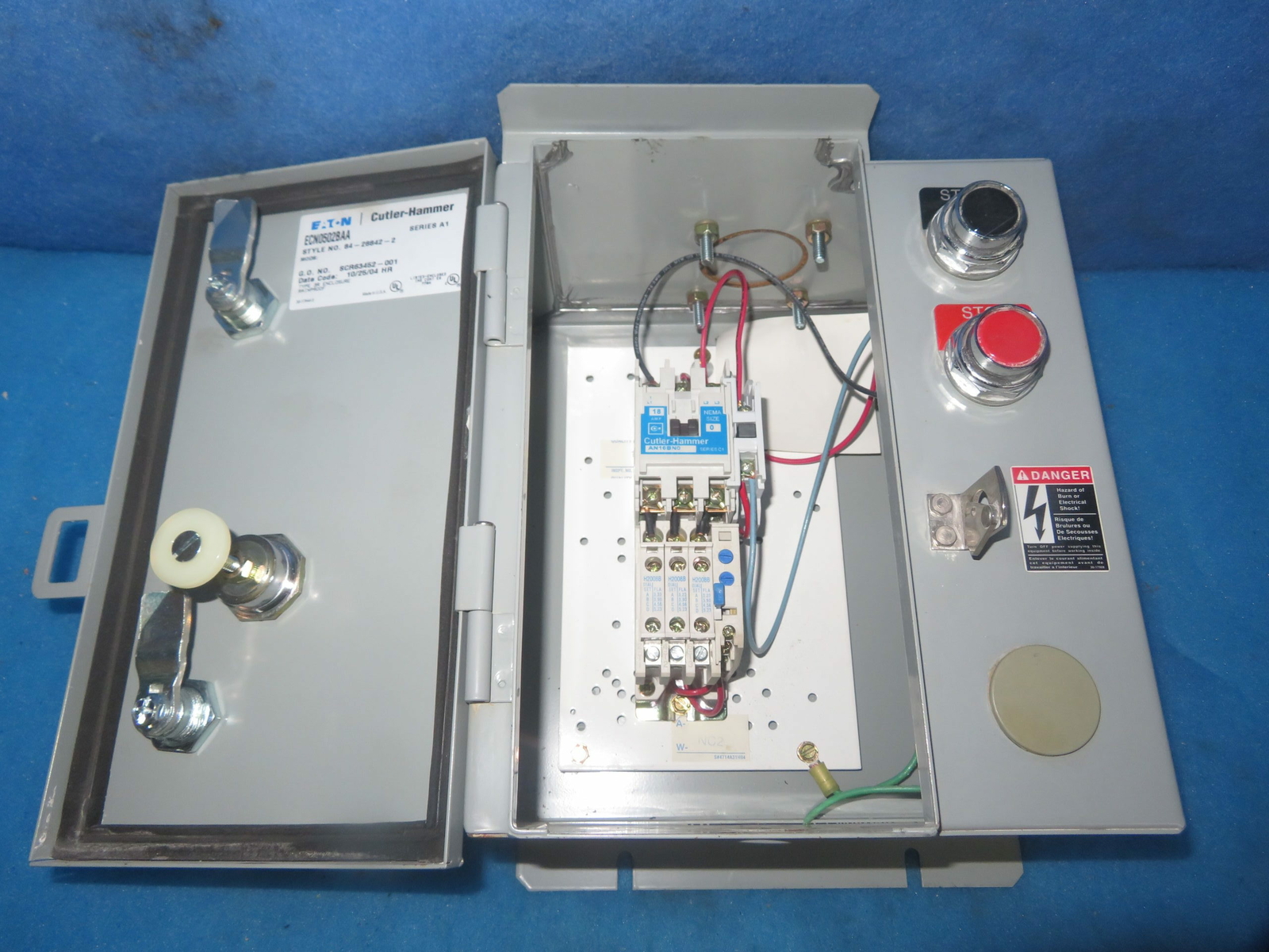 Cutler Hammer ECN0502BAA Motor Starter Enclosure + 1 Year Warranty