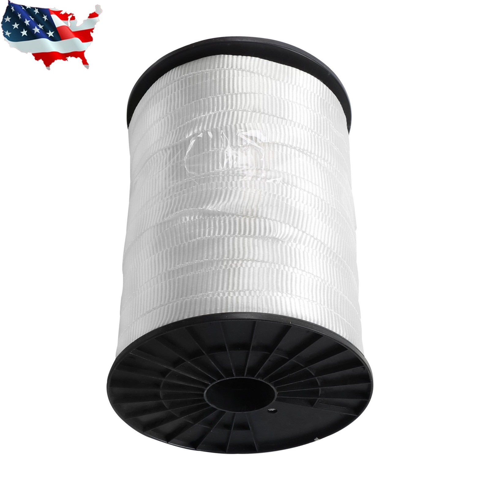 Polyester Pull Tape, 3/4″ x 600′ Mule Tape Flat Rope, 2500 lb Tensile Capacity
