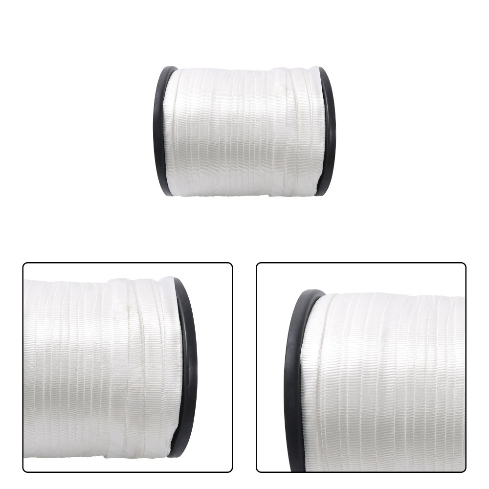 1″ x 2103′ Mule Tape Flat Rope Printed Webbing Cable Pulling Tape for Packaging