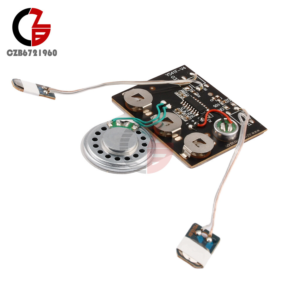 1-5PCS 30s Recordable Music Sound Voice Module for DIY Card Music Box w/ Speaker