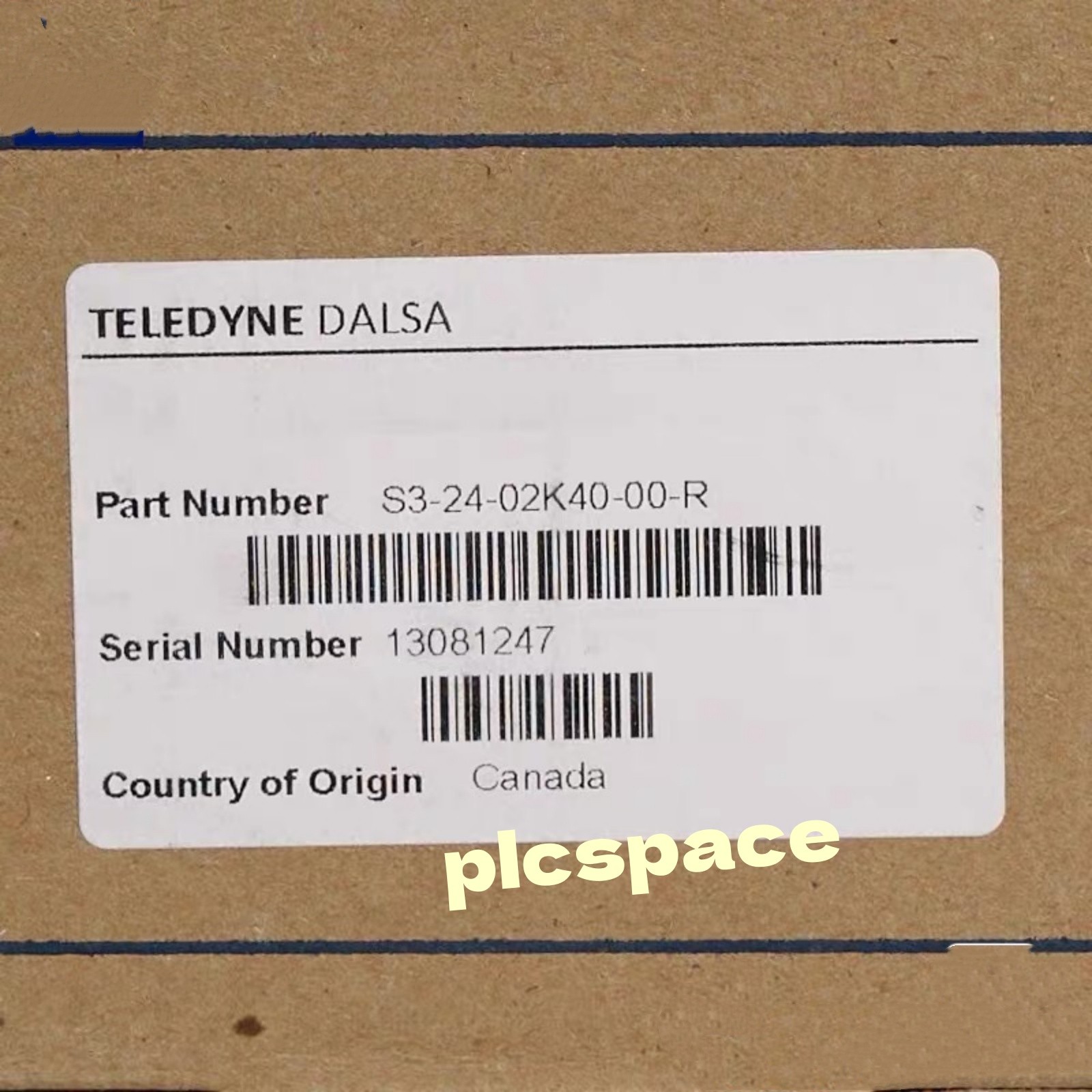 DALSA S3-24-02K40-00-R Industrial vision Brand new DHL