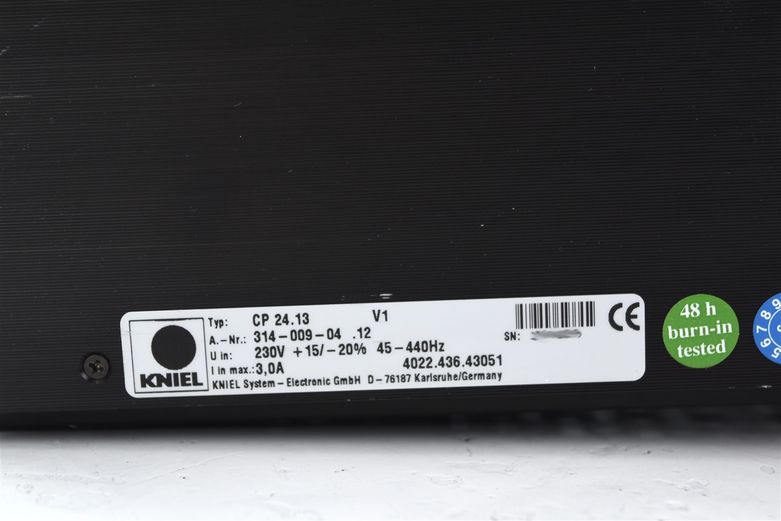 LOT of 2 x Kniel System Power Supply Type: CP 24.13