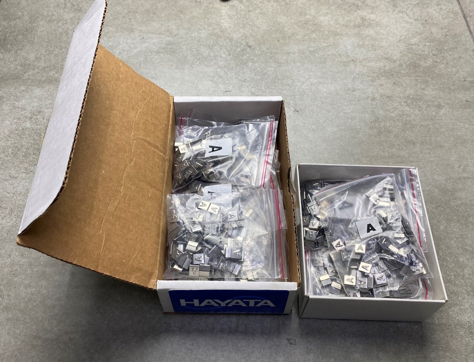 HAYATA ID-A, Stainless Steel Cable Marker 316SS, Symbol “A” , 100 Pc’s Pkt