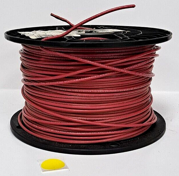 RED ROUGE 500 FT. 14 AWG MACHINE TOOL WIRE COPPER MTW/THWN/THNN 6X795