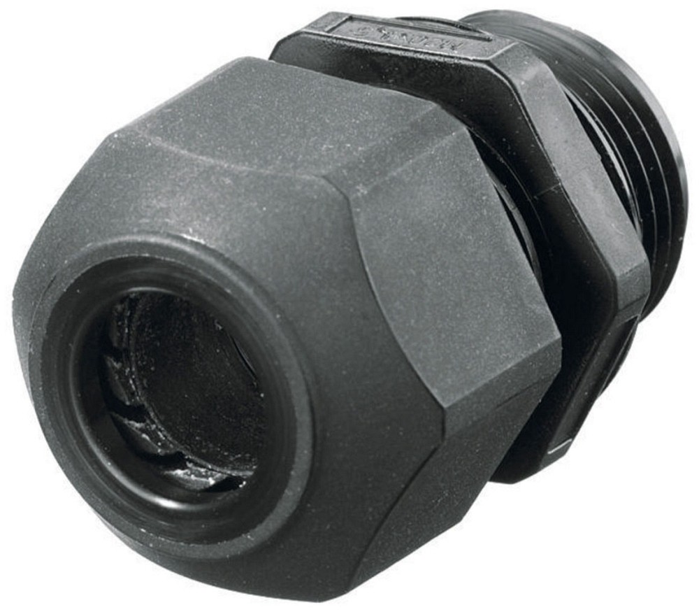 Hubbell SEC75BA,3/4″NPT None Metallic Black Cord Connector.45″-.71″, 1pc