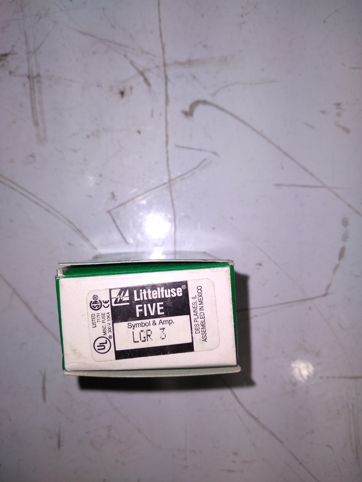 Fuse 5/pk littlefuse LGR3