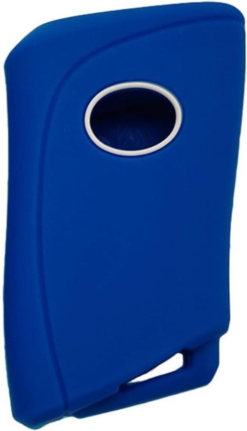 Key Fob Case Cover with 4 Buttons for Lexus ES 350 300h 250 GX 460 LS 500 Blue