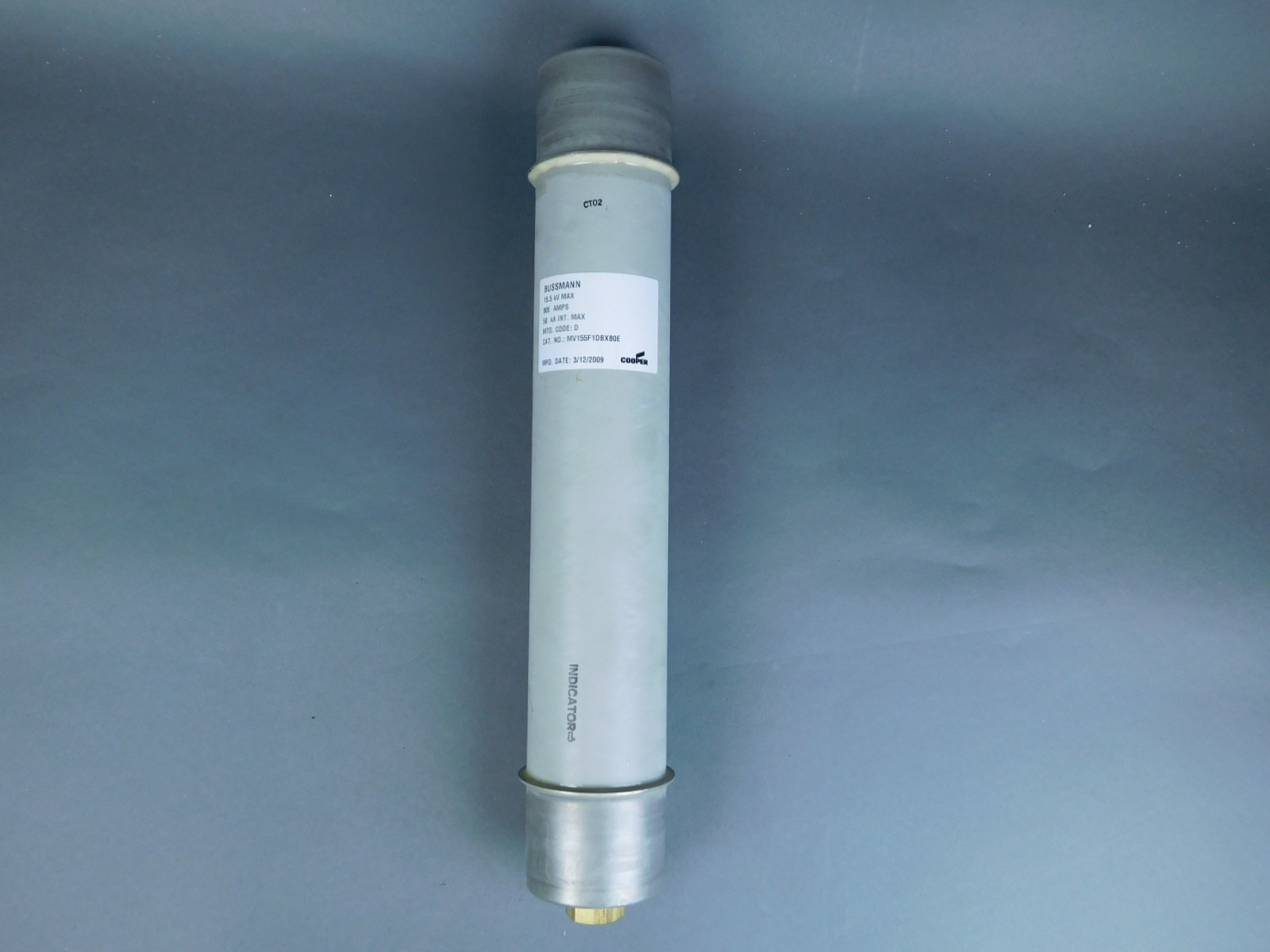 Cooper Bussmann MV155F1DBX80E Current Limiting Fuse 80E Amps 15.5 kV – NEW Su…
