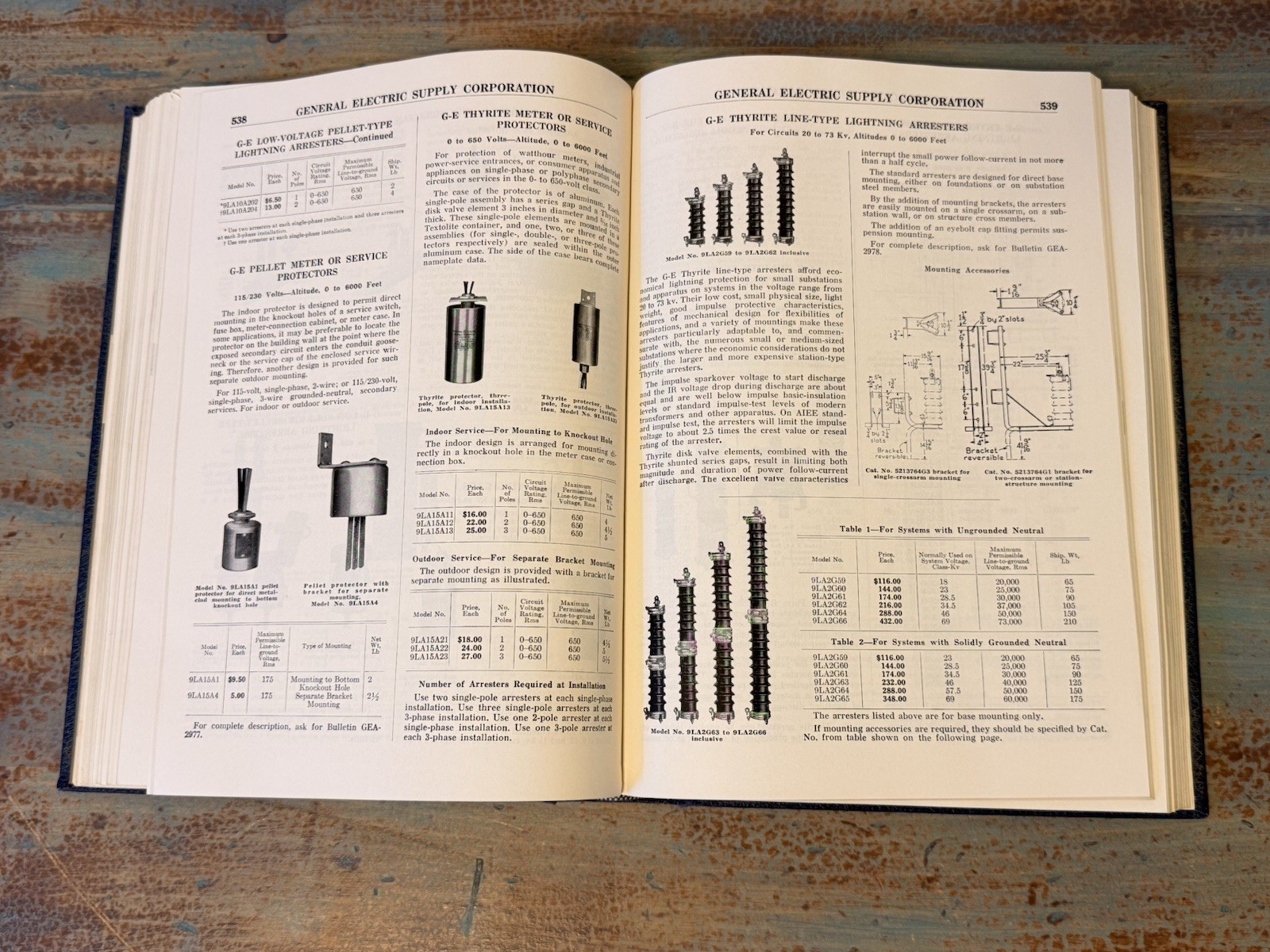1951 General Electric Supply Corp Catalog Wiring Materials Power Apparatus Book