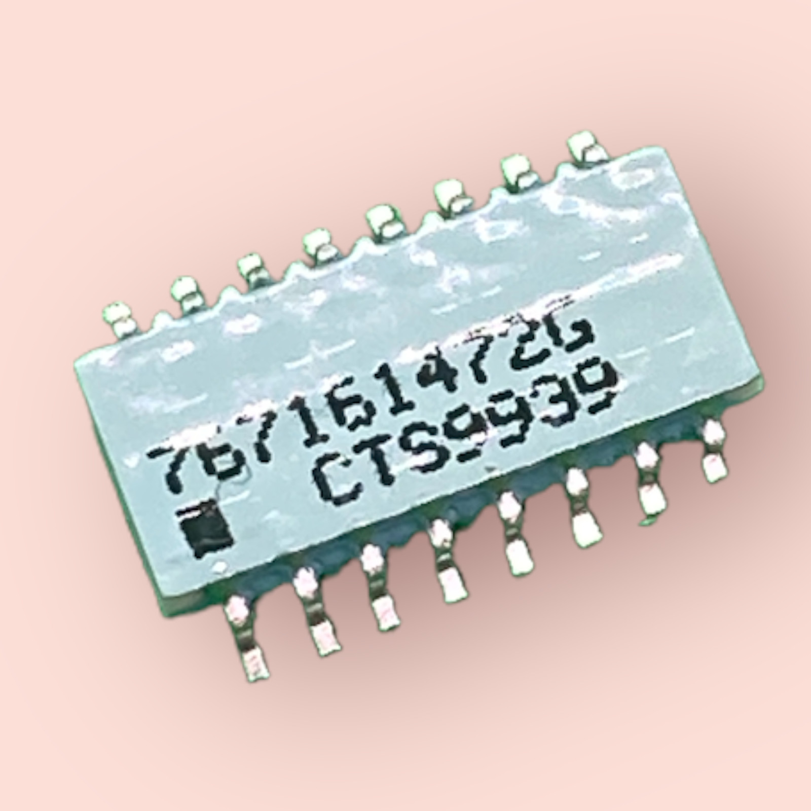 1 PCS CTS 767-161-472G 767161472G Resistor Network 4.7K Ohm 4700