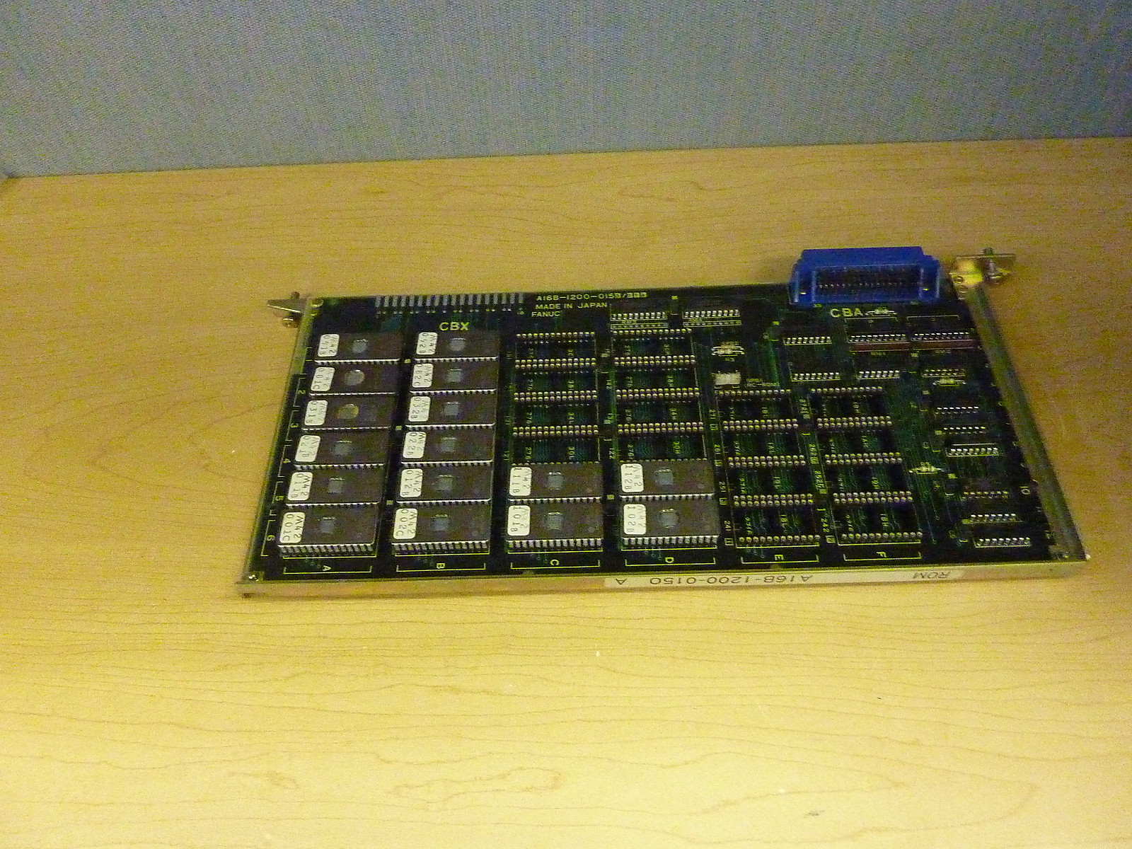 GE Funuc A16B-1200-0150/01A ROM Memory Circuit Board (11789)