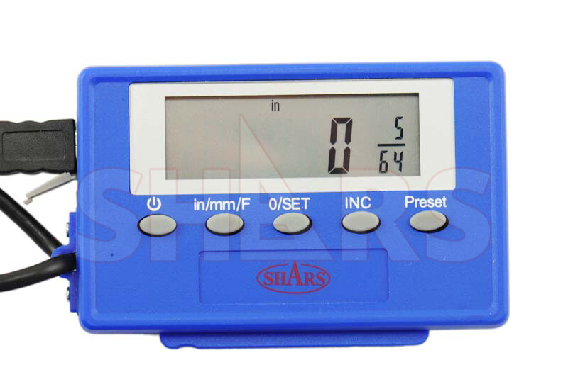 Shars 12″ Digital DRO Large LCD Readout Scale IP54 For Bridgeport Mill Lathe %}