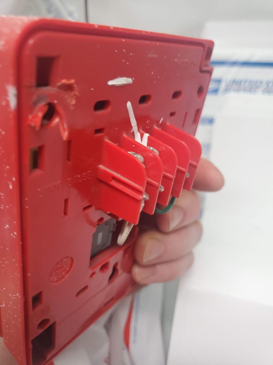 Honeywell Gamewell Red Dual Action Fire Alarm Pull Station NO KEY