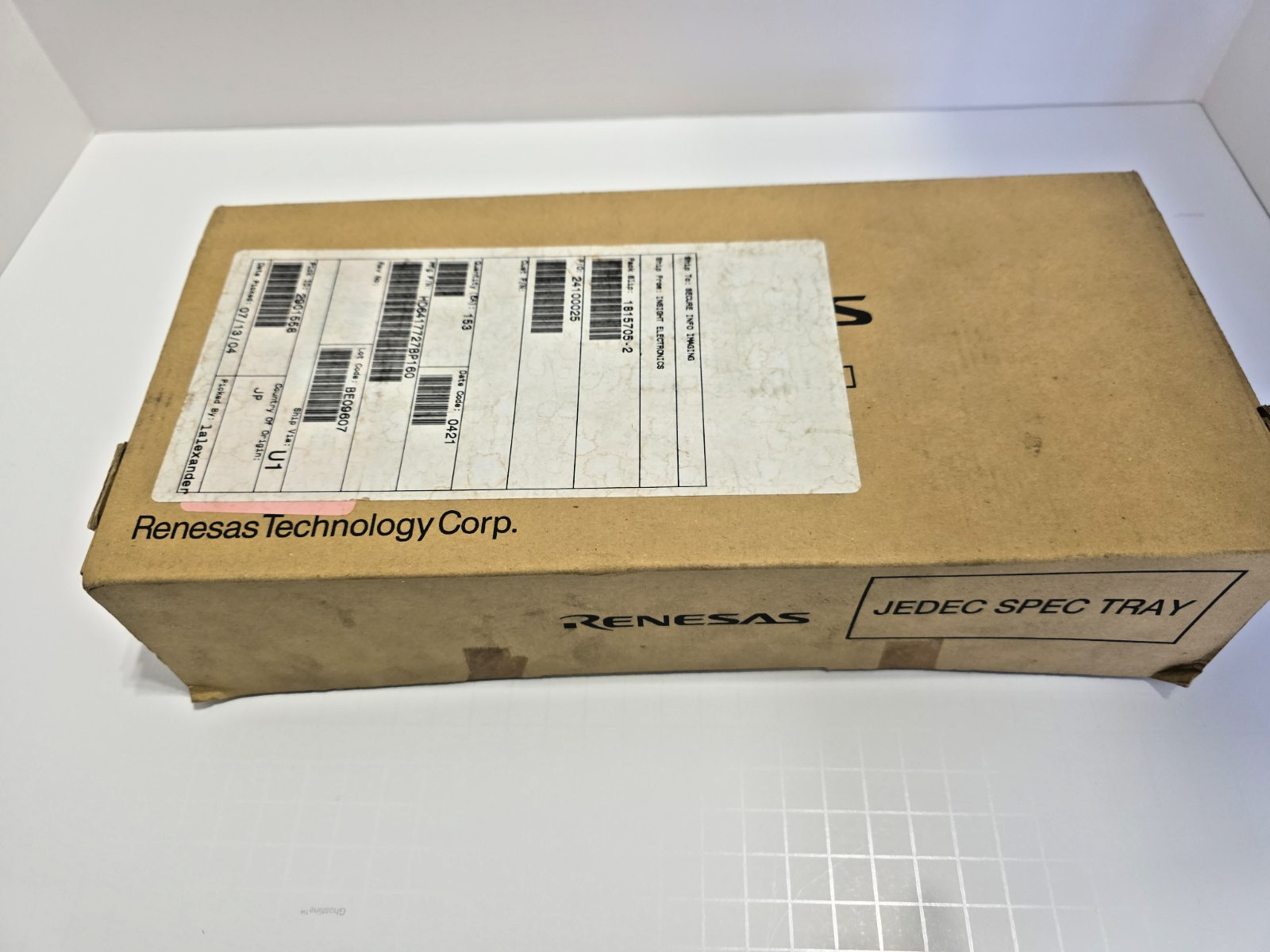 Renesas/Hitachi HD6417727BP160 – Microprocessors – 153pcs SEALED NOS JEDEC