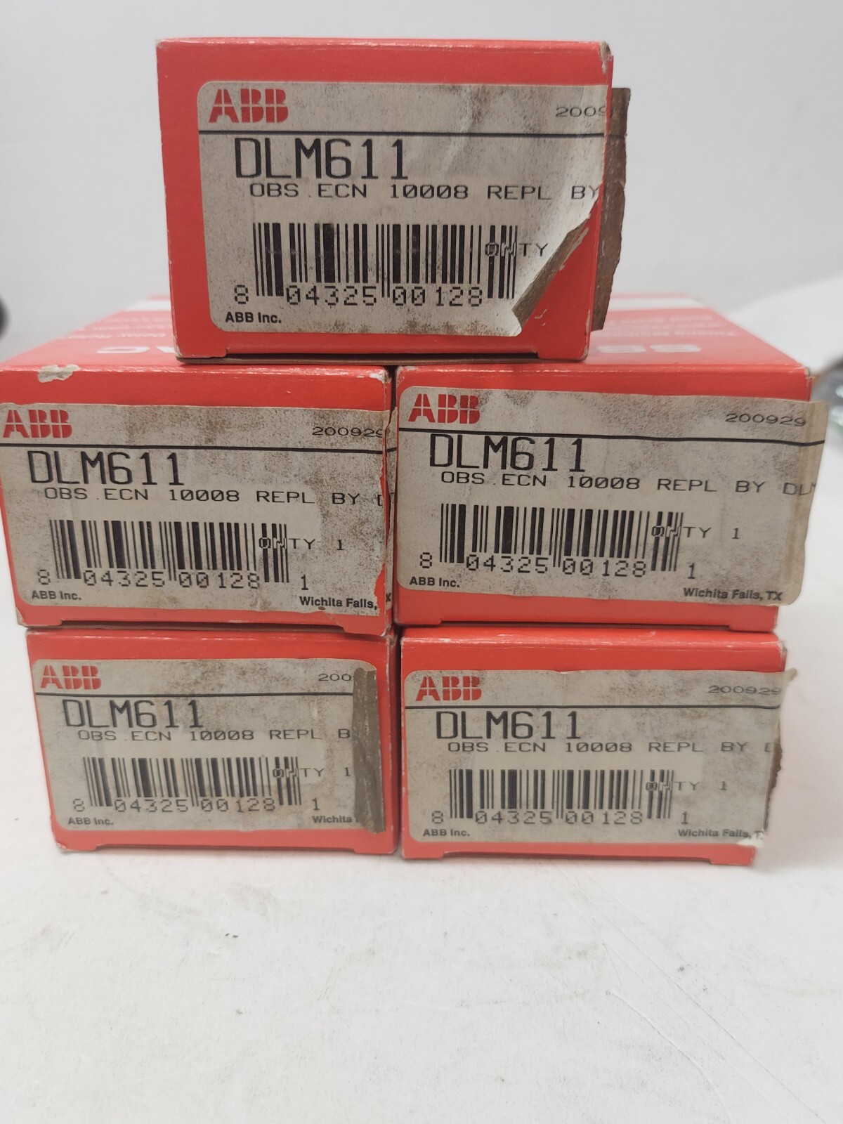 ABB DLM611 Solid State Control 3 Phase Voltage Monitor 240VAC 10A NEW 5pc AVAILA