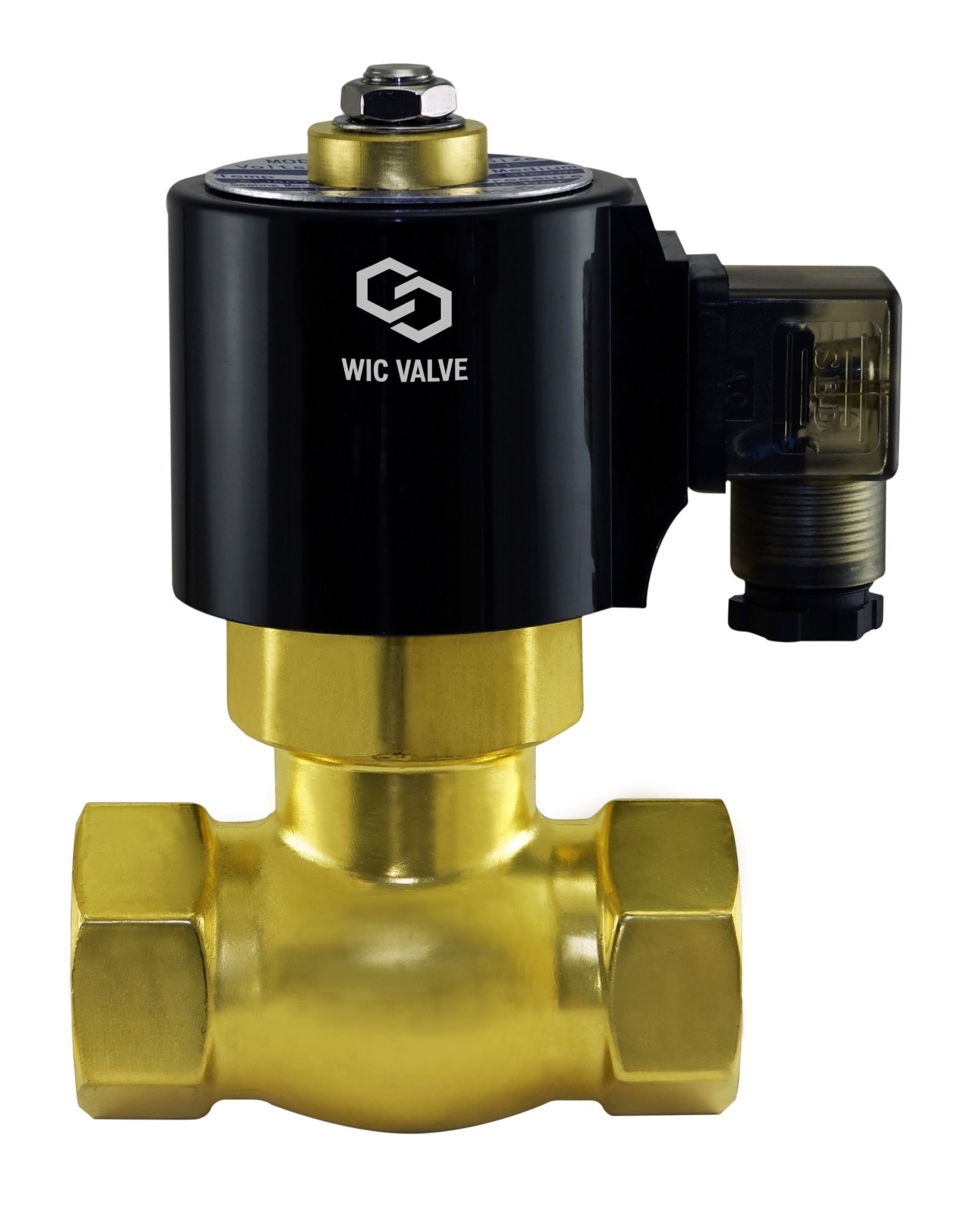 1/2″ Inch Brass Hot Water Steam High Pressure Electric Solenoid Valve NC 110V AC