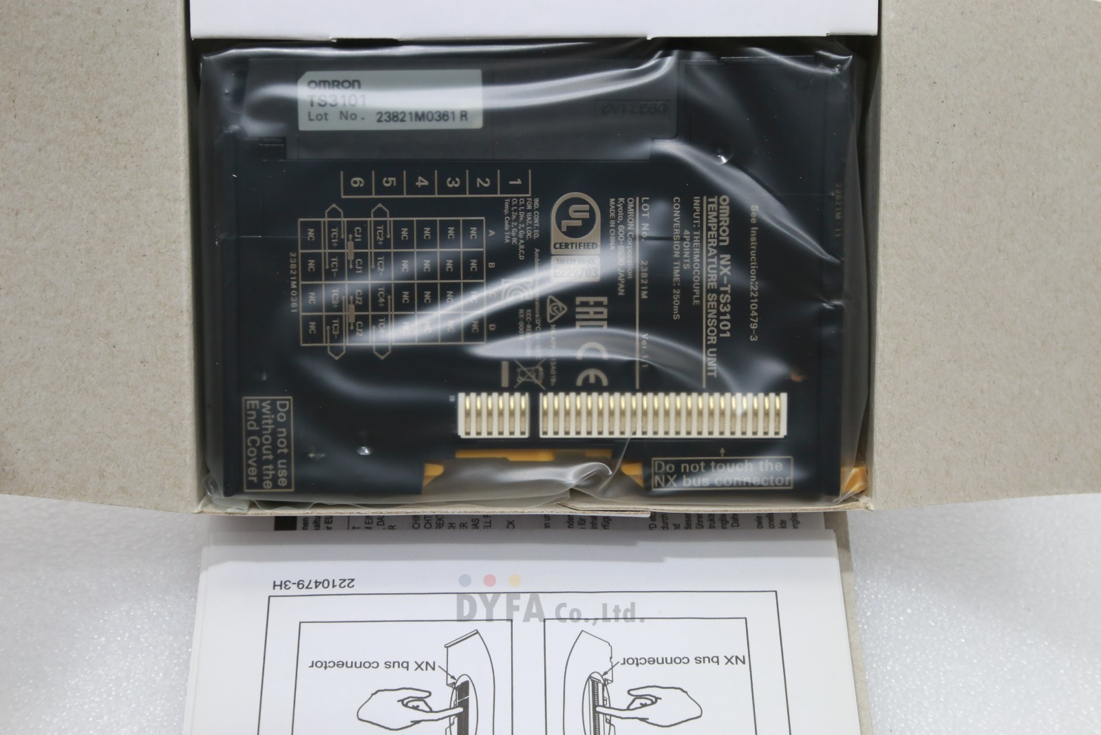 OMRON Genuine NIB NX-TS3101 Ver.1.1 Temperature Sensor Unit ELEC-I-3338=9A29