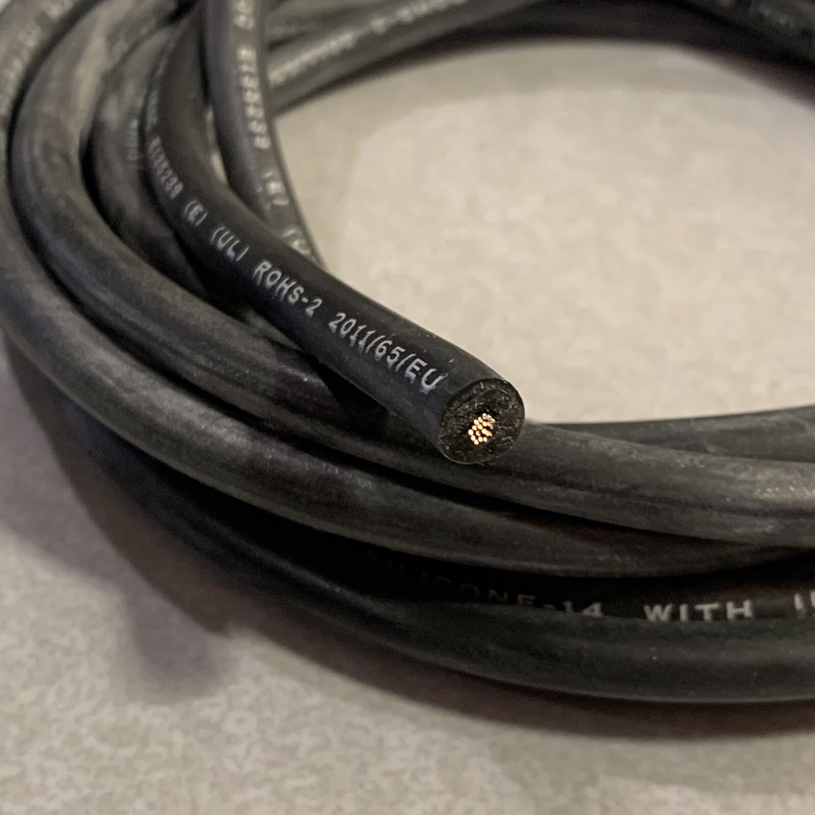 GTO15 Paige 981514 By The Foot High Voltage Wire Silicone Cable PICKUP ONLY