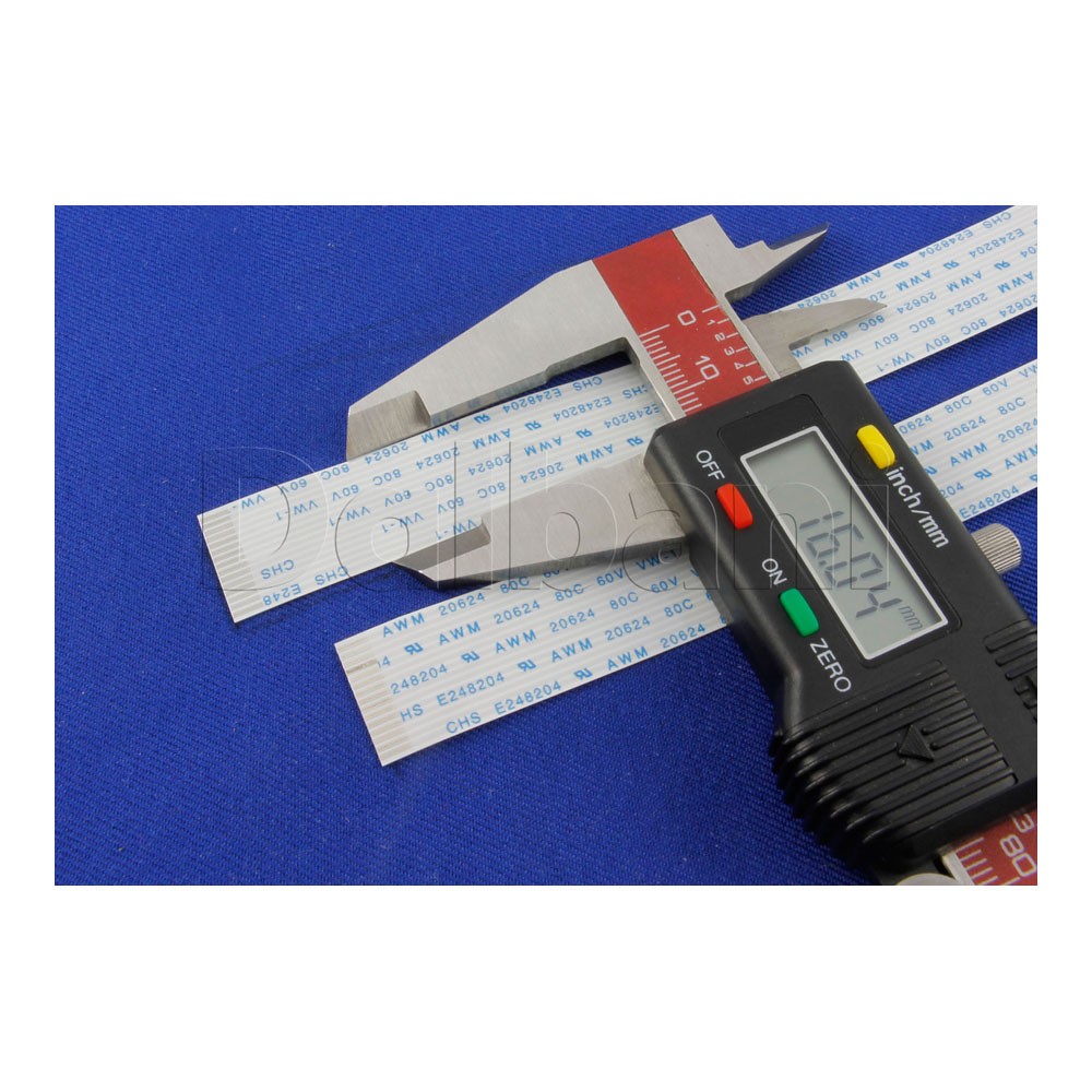 1.0 Pitch 15 Pin 200mm Flexible Flat Cable FFC E248204 AWM 20624 80C 60V VW-1