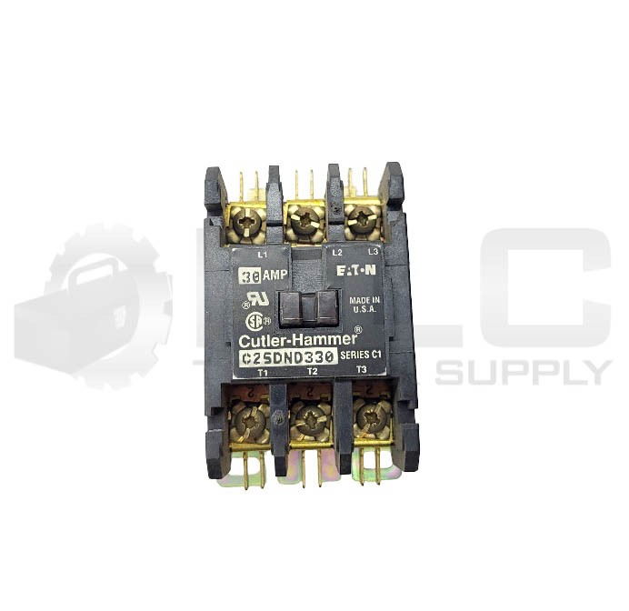 NEW EATON CUTLER HAMMER C25DND330 /C1 DEFINITE CONTACTOR W/ 9-2741-6 COIL