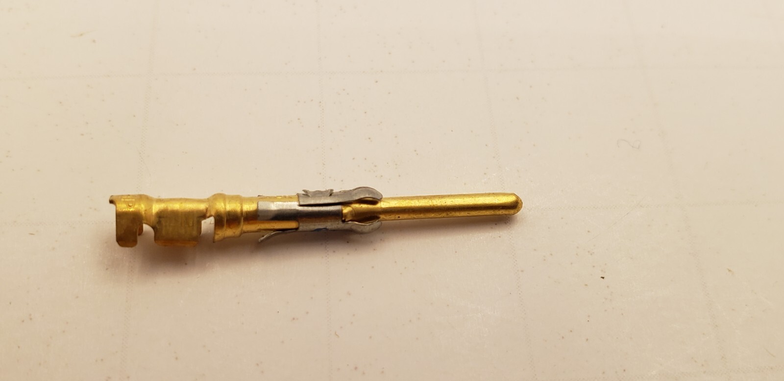 TE CONNECTIVITY 66107-3 CIRCULAR CONNECTORS, GOLD PLATED CONTACTS (LOT OF 20)