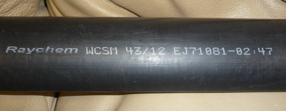 Raychem WCSM 43/12 Adhesive Lined Heat Shrink Tubing 26″ Length