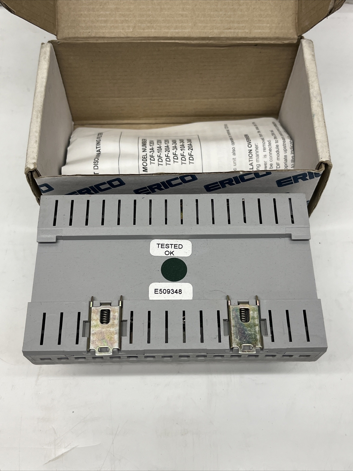 (Lot of 5) Erico TDF-20A-120V Surge Protection Device, Critec, NEW/USED