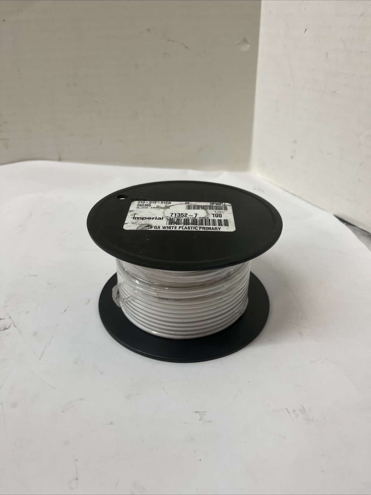 Imperial 71352-7 Primary Wire 14 Ga – White 100′