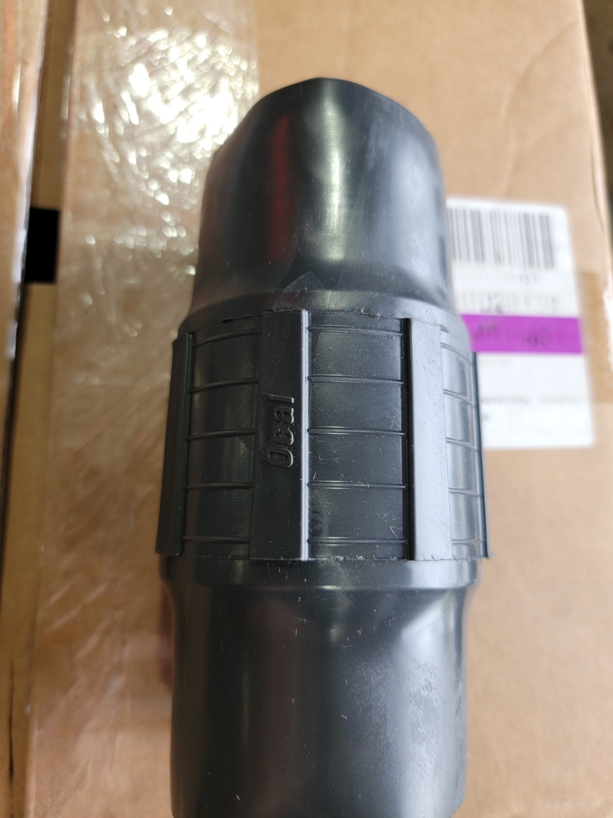 Ocal CPL2-G, 2″, Gray PVC Coated, Galvanized Steel, Rigid Conduit Coupling, 1 pc
