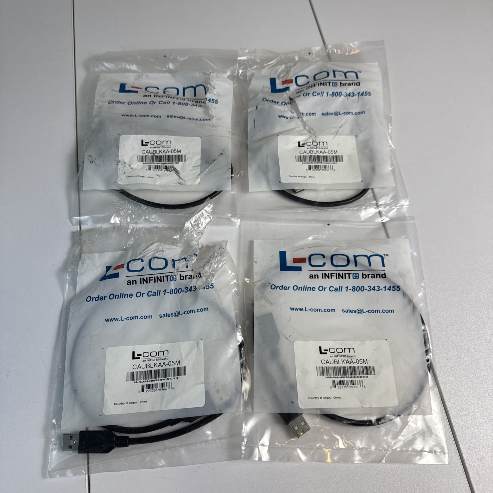 L COM Cable CAUBLKAA-05M / CAUBLKAA05M (NEW IN BOX)
