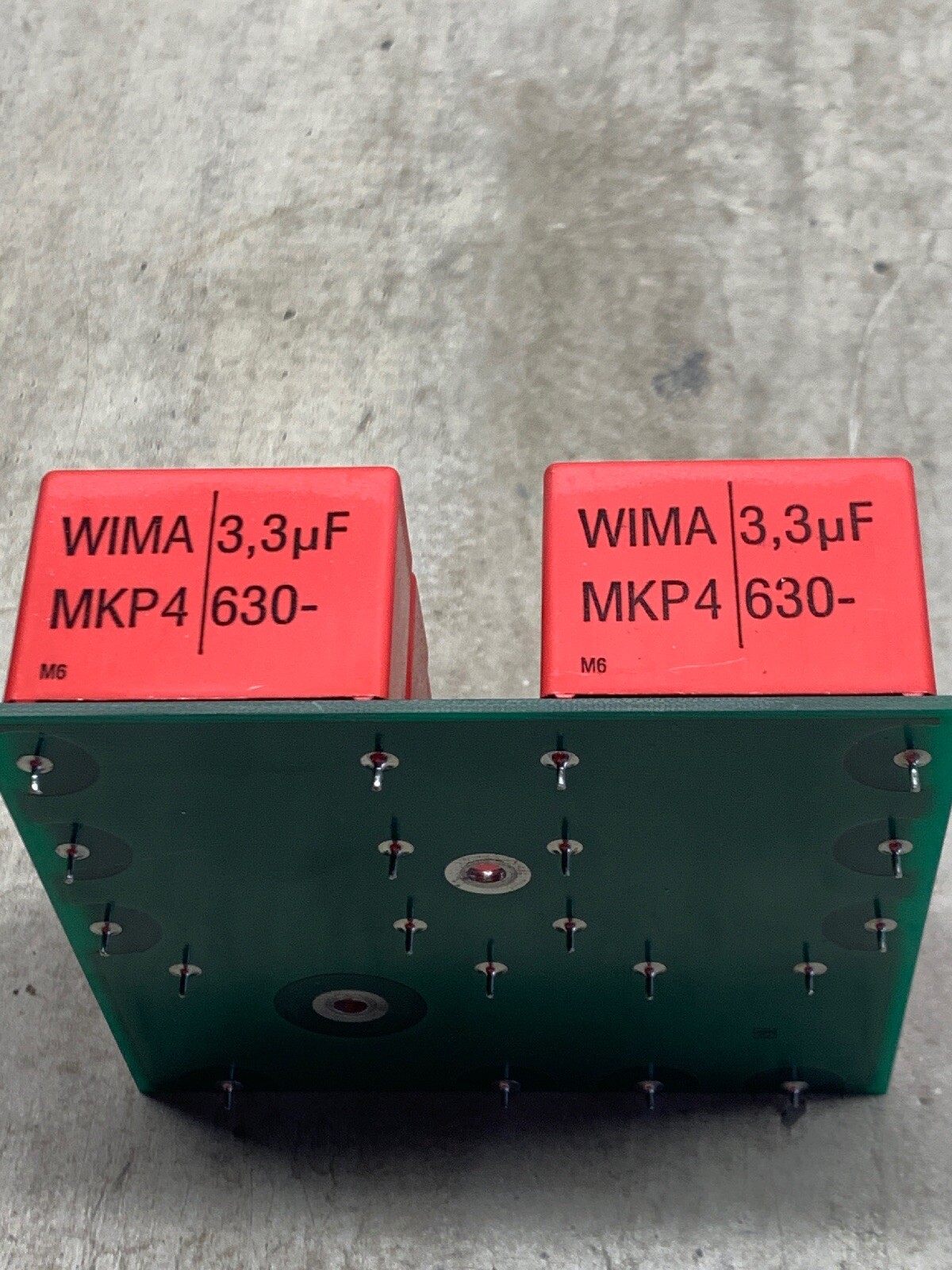 HUTTINGER Circuit Board [C 40-1491-01.00] w/ WIMA MKP4 Capacitors_GOOD TAKE-OUT!