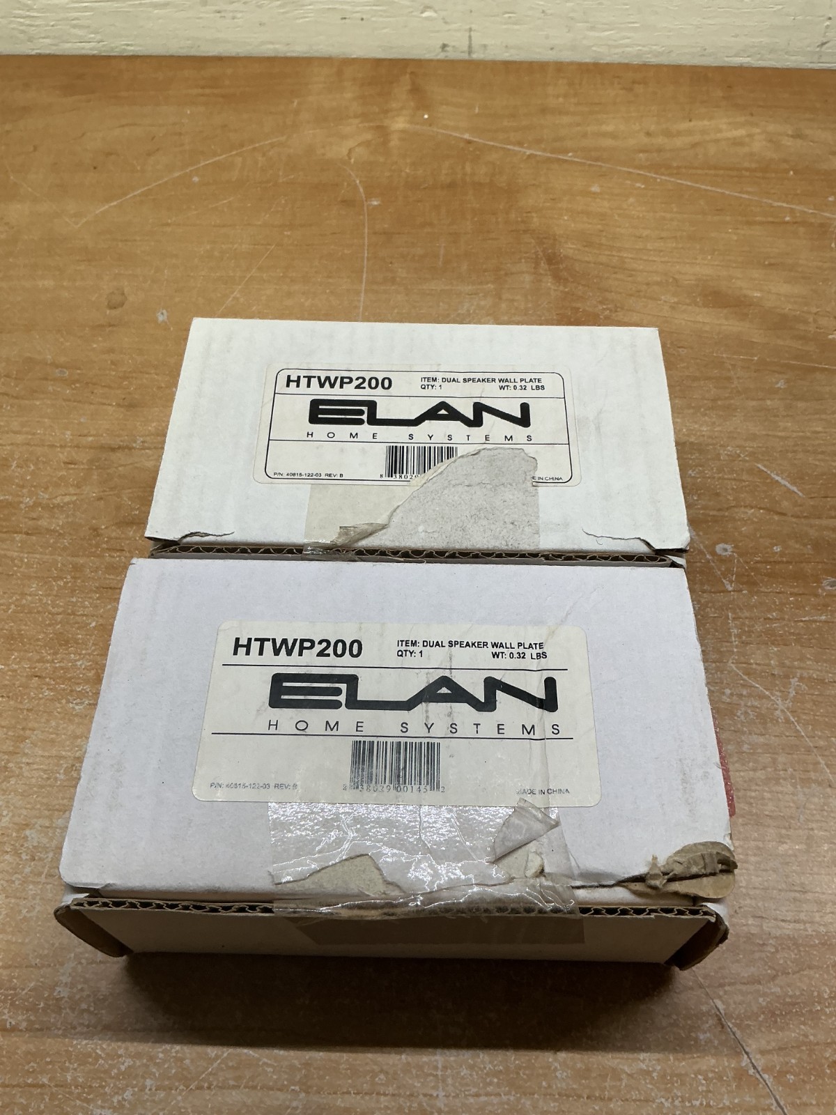 HTWP200 – ELAN – DUAL SPEAKER WALL PLATE, WHITE set of 2