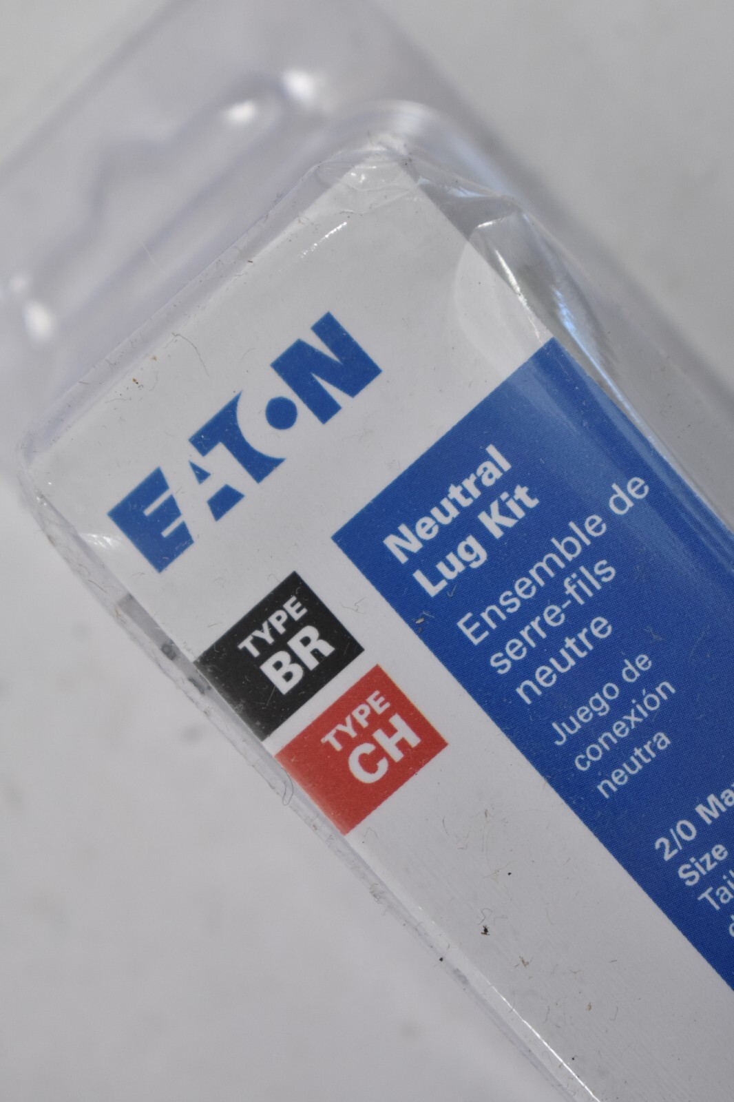 Eaton Neutral Lug Kit 2/0 Max Wire Size Type BR Type CH Genuine OEM 125 AMP