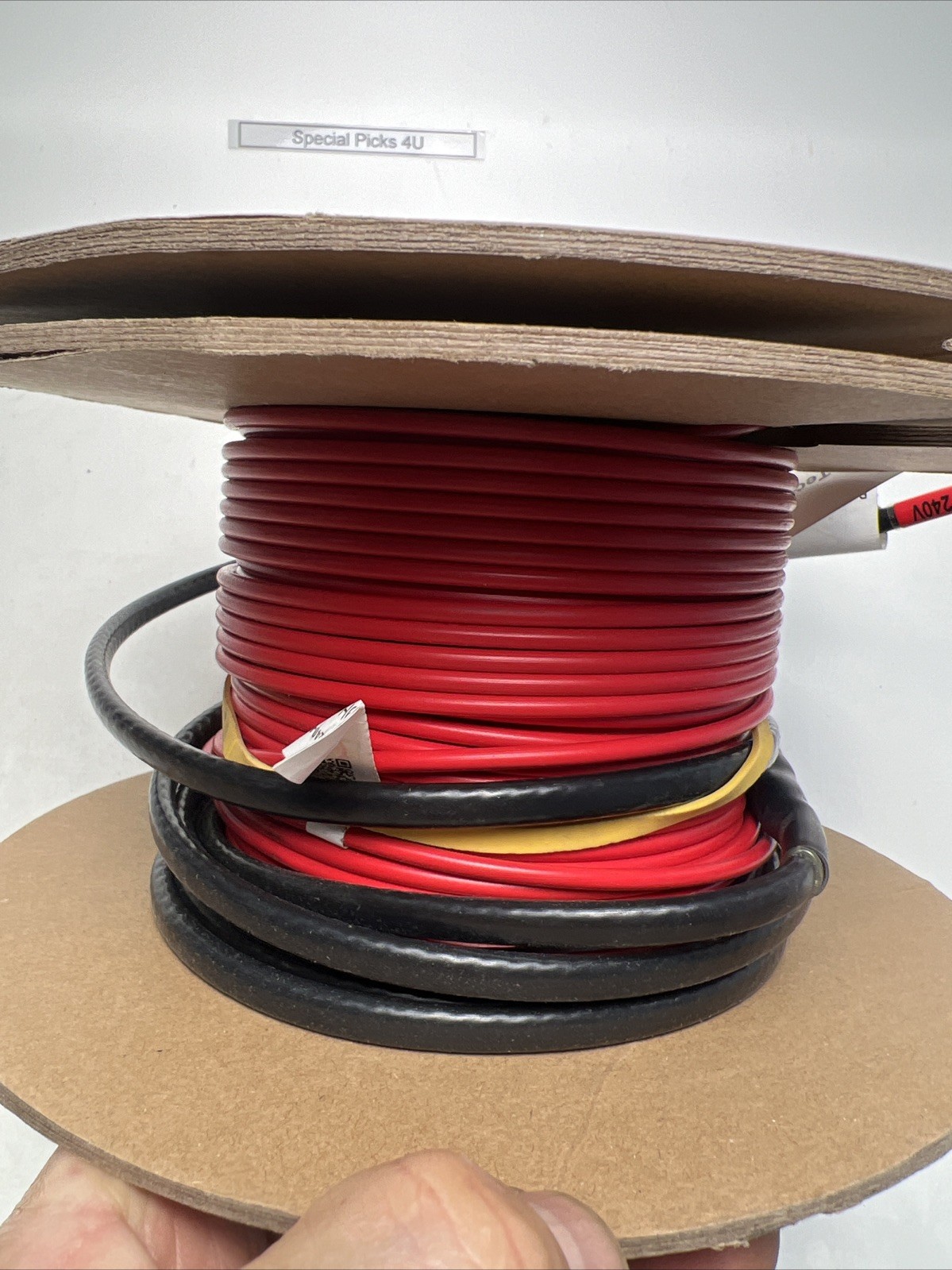 80’ HeatTech 15-25 sq.ft Electric Heating Cable System 240V (P/N: HTCBL-240-80)