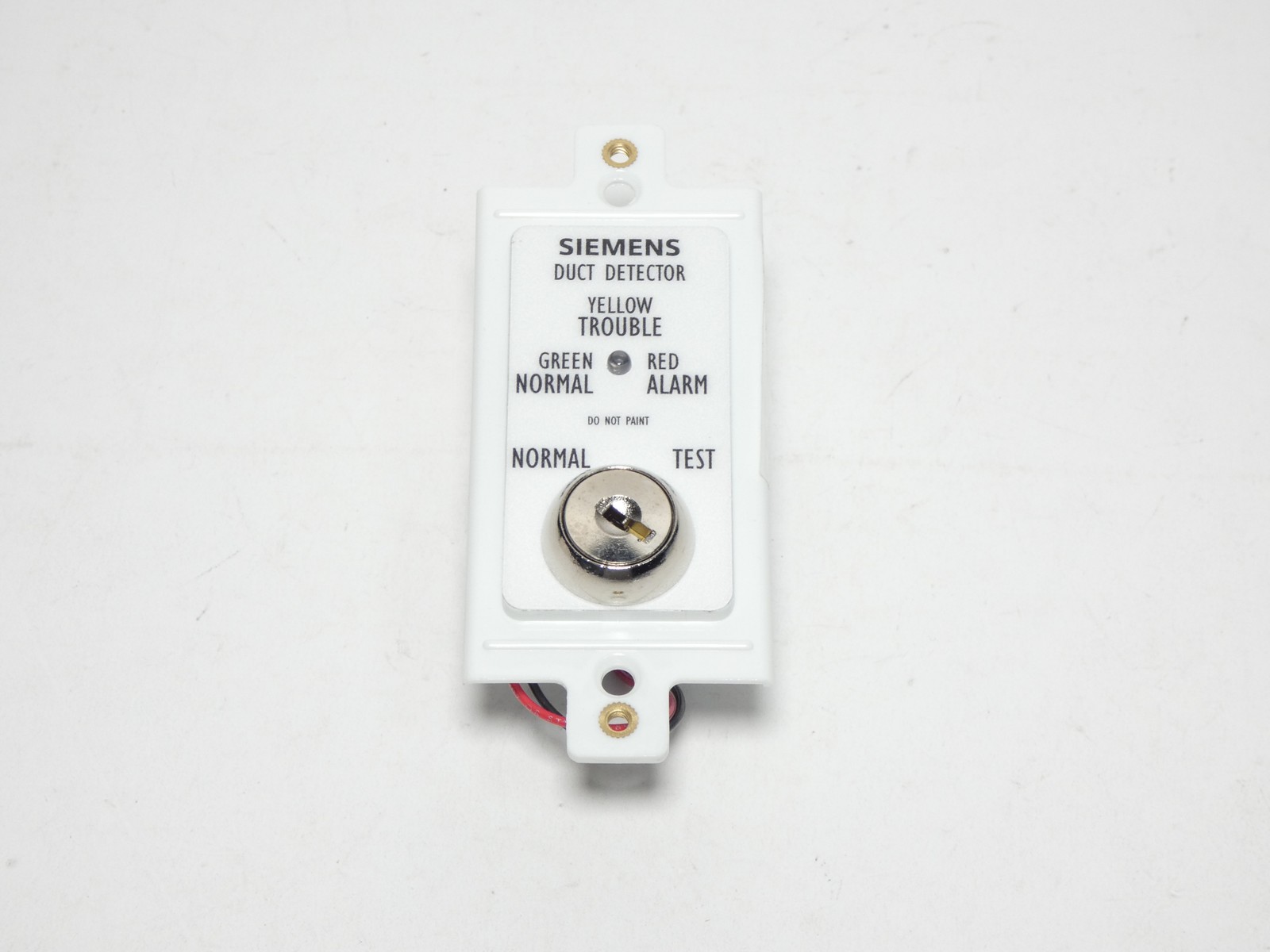 Siemens S54319-S27-A1 FDBZ-RTL Fire Alarm Remote Test Switch Duct Detector FD…