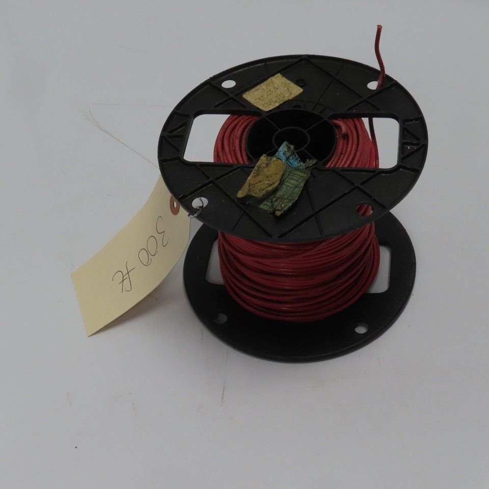 Encore THHN14RD 14 AWG Type MTW Red Hook-Up Wire 600V 300′